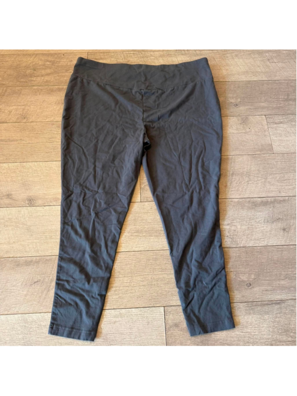 Women's Terra & Sky Leggings 3X (24W-26W) Grey